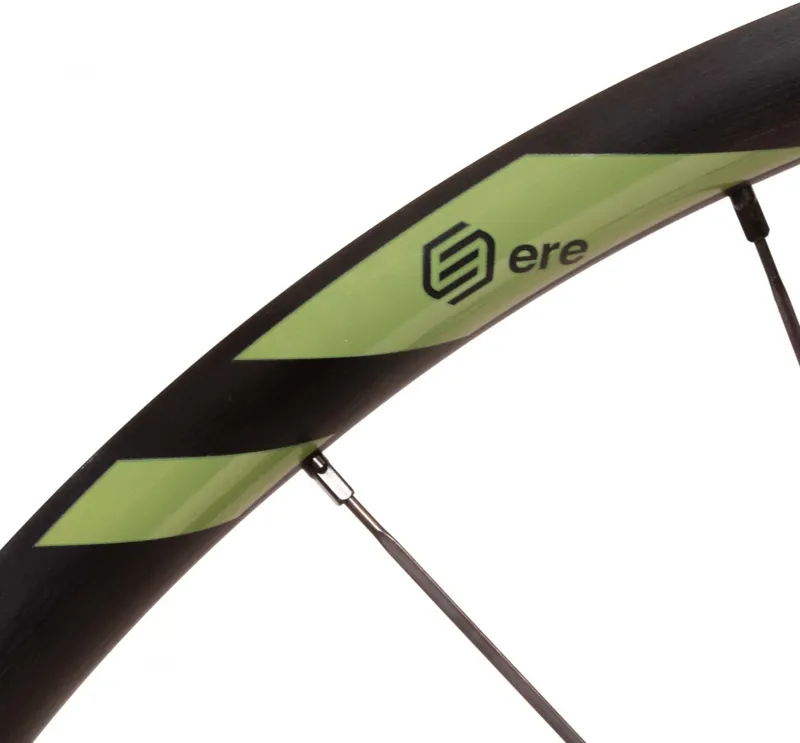 Ere Research Tenaci GX23 Wheelset in Black/Green - Shimano HG11-5